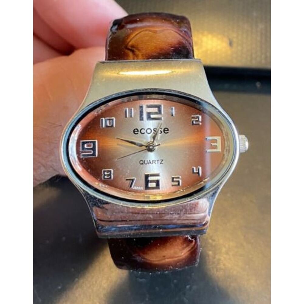Women's Ecosse P952 Watch, Bangle Bracelet, Silver Tone, Band Covered